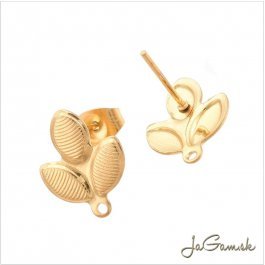 Náušnicové puzety 14mm CHIRURGICKÁ OCEĽ, 2ks (CH1684g)